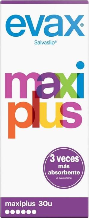 Actual product image Evax Salvaslip maxi plus box 30 units (30 x, Sanitary pads)