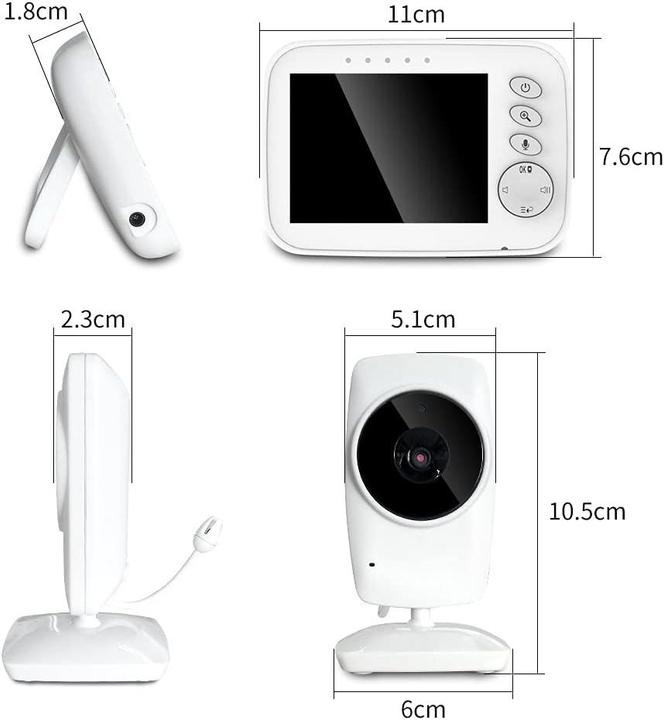 Image du produit Nwouiiay Babyphone bidirectionnel (Vidéo et audio, 300 m)