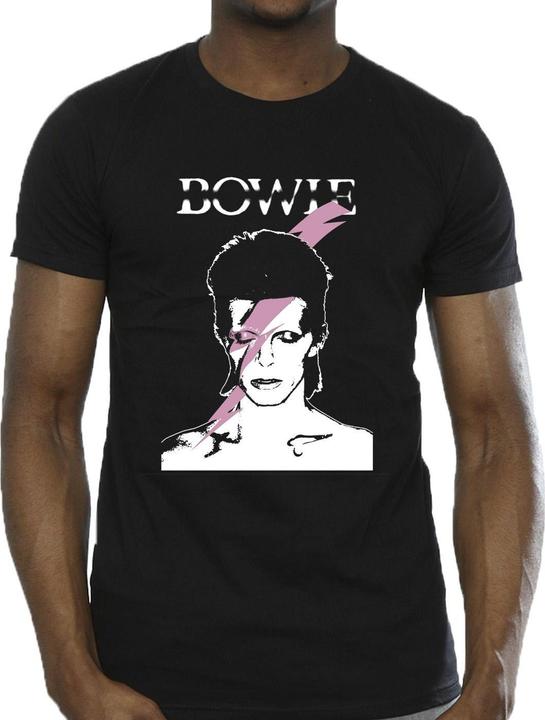 Immagine prodotto David Bowie Pink Flash Maglietta Uomo (S)