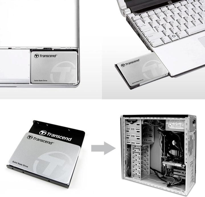 Actual product image Transcend 370s (128 GB, 2.5")