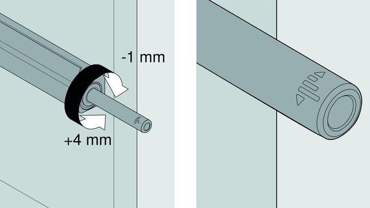 Actual product image Blum TIP ON 956A