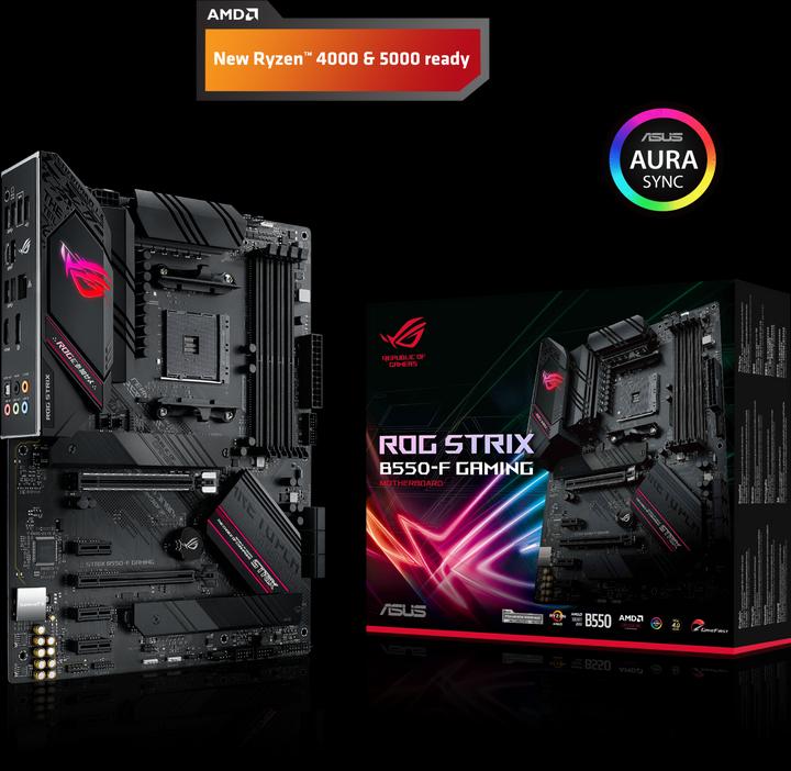 Productafbeelding ASUS ROG STRIX B550-F GAMING (AM4, AMD B550, ATX)