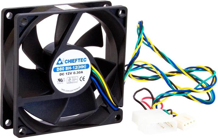 Productafbeelding Chieftec Chiftec kastventilator (80 mm, 1 x)
