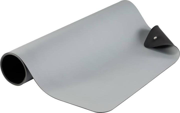 Image du produit Tru Components TC-12356308 Kit de tapis ESD Gris (L x l x H) 1190 x 590 x 2 mm 1 (Protection statique)