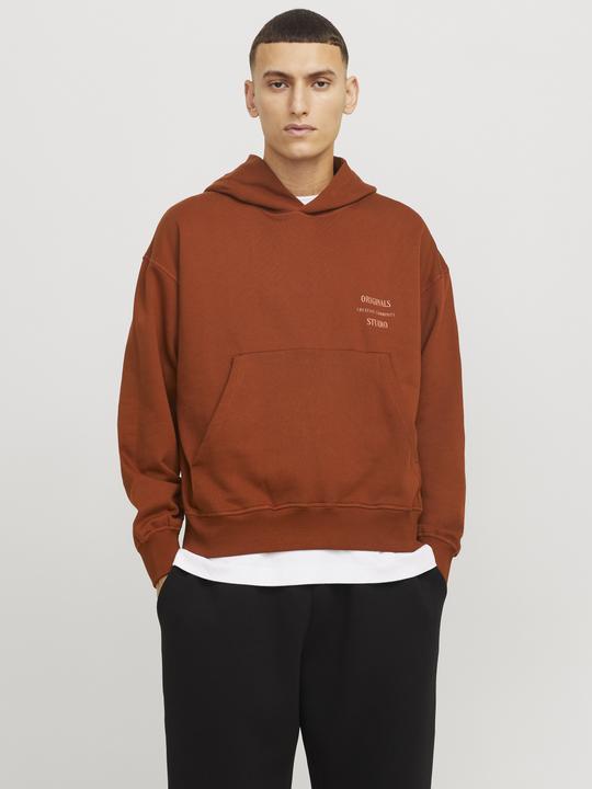 Produktbild Jack & Jones Joraustin Font Sweat Hood Styd Aw24 (XXL)