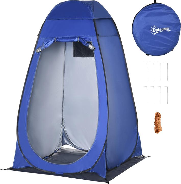 Actual product image Outsunny Shower tent with carrying bag (1.47 kg, 1 person)