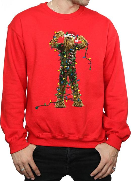Produktbild Star Wars Chewbacca Christmas Lights Sweatshirt (XL)
