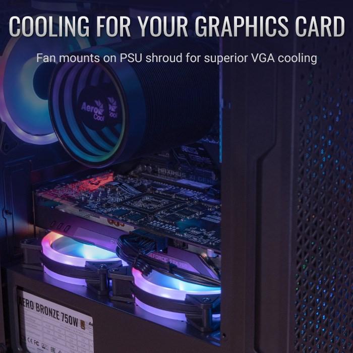 Actual product image AeroCool Trinity Mini (mATX, Mini-ATX)