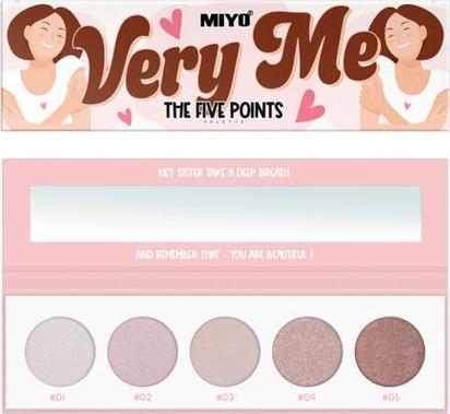MIYO The Five Points Very Me Eyeshadow Palette 08 6.5G