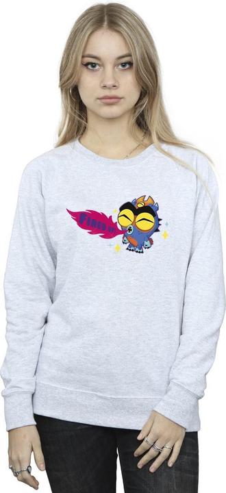 Actual product image Disney Womens/Ladies Big Hero 6 Baymax Fred Fired Up Sweatshirt (S)