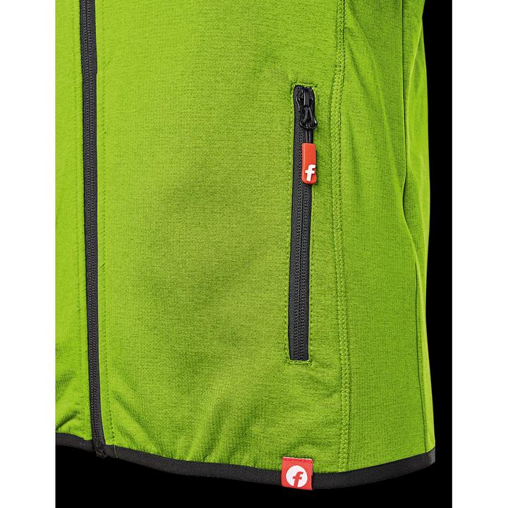 Actual product image Magni Tech fleece jacket lime/black mottled size 2XL Fortis Elements (XXL)