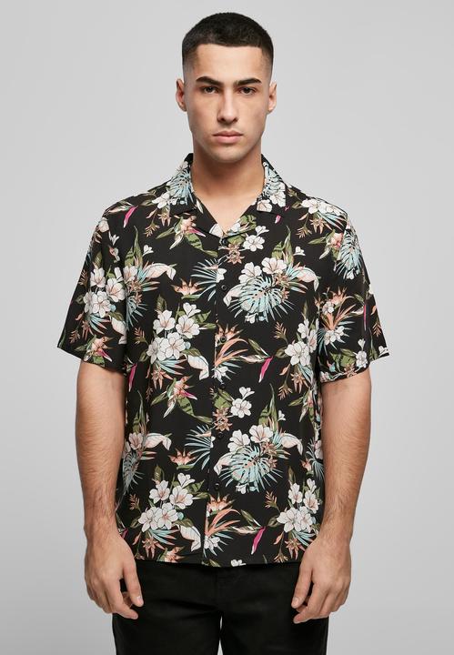 Produktbild Urban Classics Viscose AOP Resort Shirt (4XL)