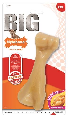 Image du produit Nylabone Extreme Big Chew Beef Bone, 18.5 cm, 360 g (Jouet à mâcher pour chien)