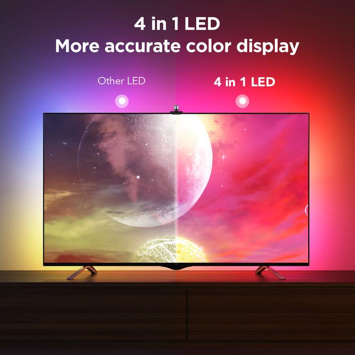 Produktbild Govee Envisual TV Backlight (Warmweiss, RGBIC, 360 cm, Indoor)