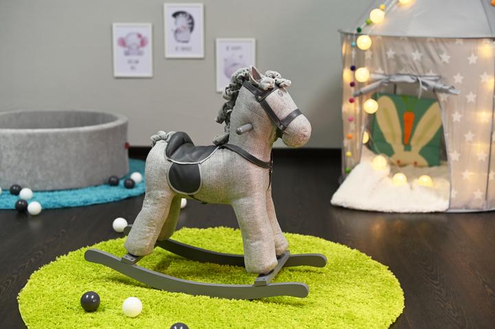 Produktbild Knorrtoys Schaukelpferd "Grey horse"