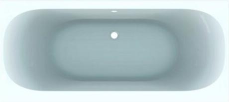 Image du produit Geberit baignoire rectangulaire Soana, Duo, baignoire à encastrer, bord étroit, 190 x 90 cm, blanc (196 l, 90 cm, 48 cm)