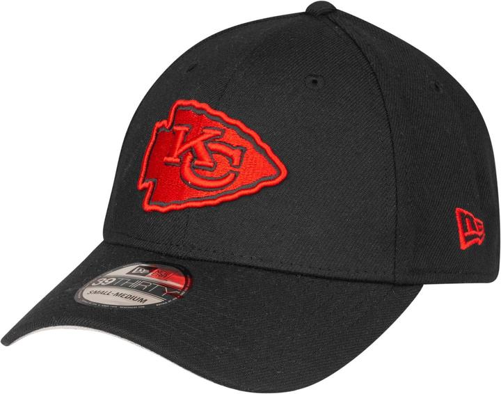 Produktbild New Era 39Thirty Cap - Kansas City Chiefs schwarz rot - M/L (M/L)