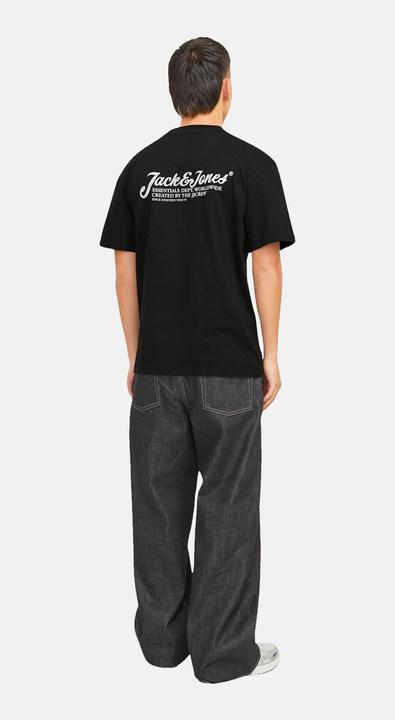 Actual product image Jack & Jones Back print round neck T-shirt T-shirt (L)