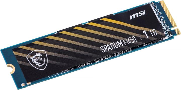 Produktbild MSI 1To M.2 NVMe Gen4 - SPATIUM M450 V1 (1000 GB, M.2 2280)