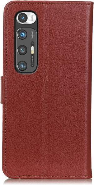 Actual product image MU Classic Litchi Leather Bookcover Series (Xiaomi Mi 10S)