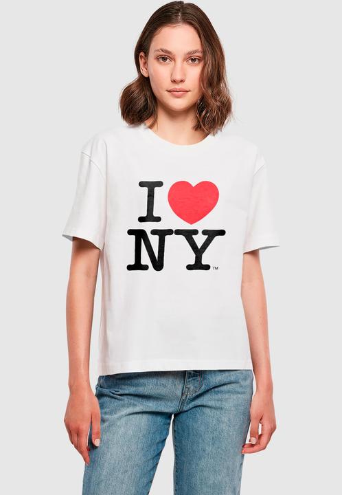 Actual product image Merchcode Ladies I Love NY Tee - 171799 (4XL)