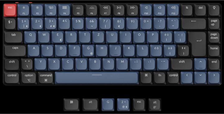 Keychron K3 Pro (CH, Kabelgebunden, Kabellos)