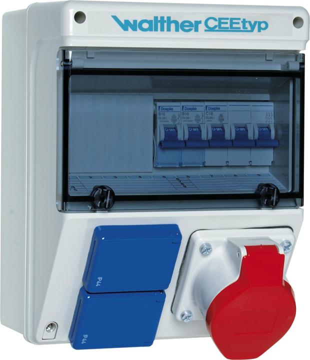 Walther Werke WAL 6920113 Socket outlet combination CEEtype