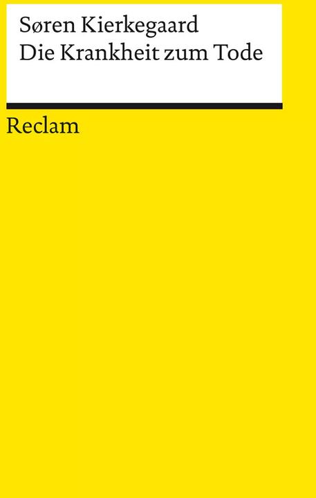 Immagine prodotto Die Krankheit zum Tode (Tedesco, Gisela Perlet, Uta Eichler, Kierkegaard Sud, 2023)