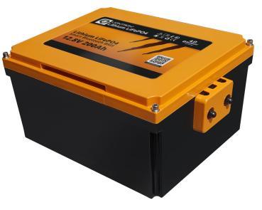 Actual product image Liontron LIO CSM12200LX-A - Lithium battery, LiFePO4, 12.8 V, 200 Ah, BT BMS, arctic (200000 mAh)