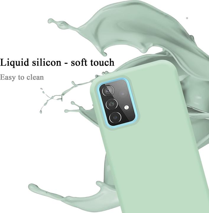 Actual product image Cadorabo TPU Liquid Silicone Case Cover (Samsung Galaxy A52)