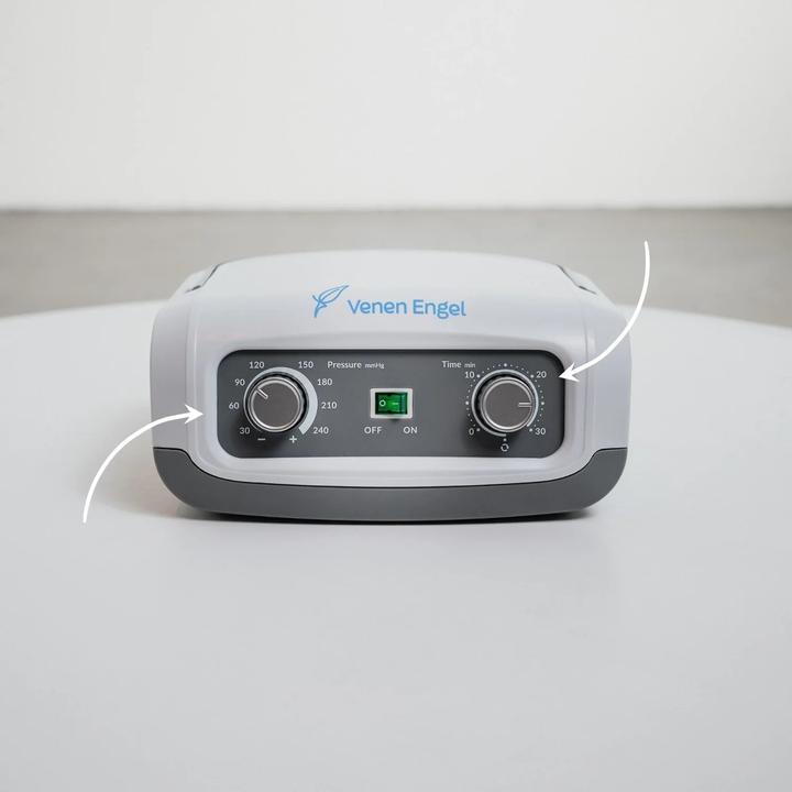Actual product image Venen Engel 4 sliding shaft massage device with arm cuff