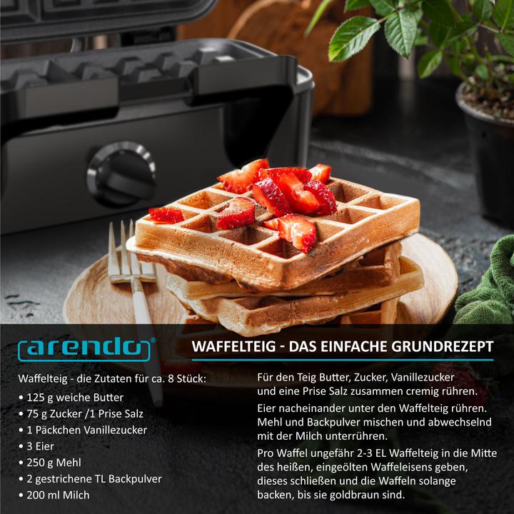 Produktbild Arendo Sandwichmaker