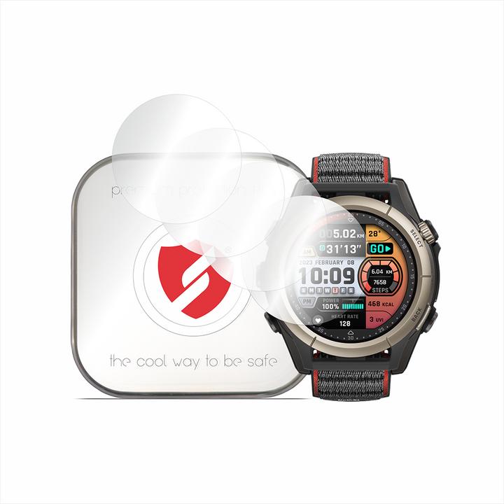Produktbild Smart Protection - Premium Classic (4 pack) - Amazfit Cheetah Pro - Clear