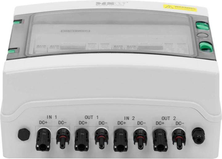 Produktbild MSW Anschlusskasten Überspannungsschutz Typ 2 für PV-Anlage 2 Ein-/2 Ausgänge 1000 V (Generatoranschlusskasten)
