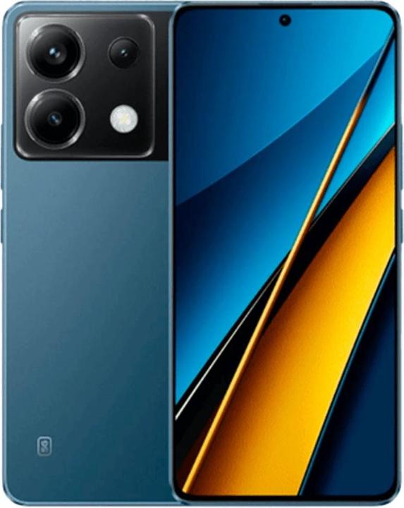 Produktbild Xiaomi Poco X6 (256 GB, Blau, 6.67", Dual SIM, 0.00 Mpx, 5G)