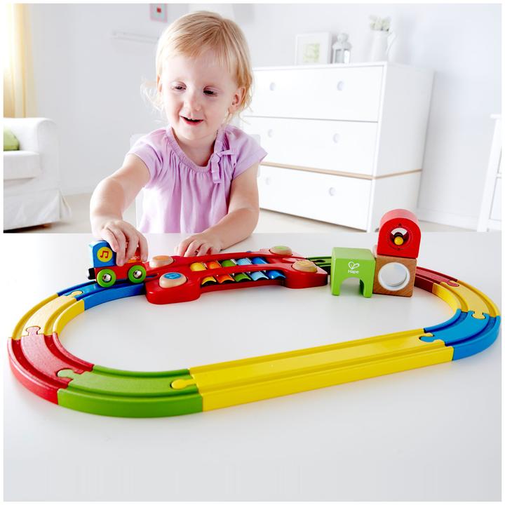 Immagine prodotto Hape Set ferroviario dei sensi
