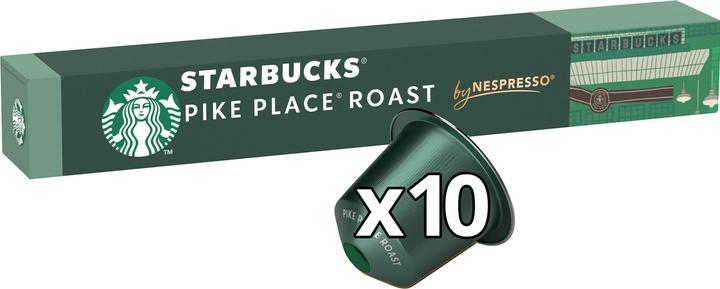 Image du produit Starbucks Pike Place Roast by Nespresso Medium Roasts (10 x Port.)