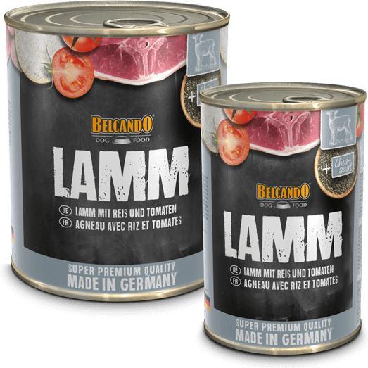 Produktbild Belcando Super Premium Lamm mit Reis & Tomate (Adult, 12 Stk., 800 g)