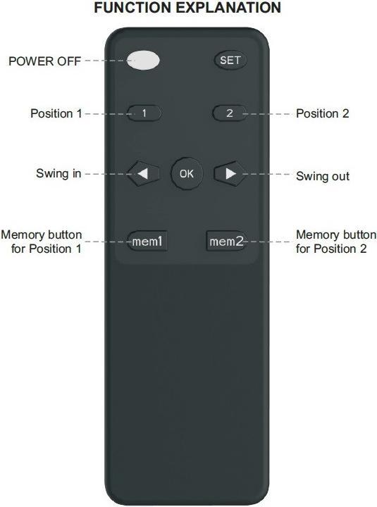 Produktbild Multibrackets Motorisierte Wandhalterung (Wand, 55", 30 kg)