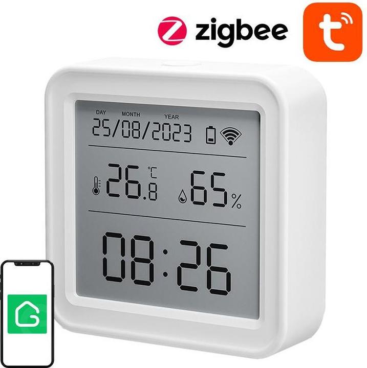 Gosund ST17 Zigbee Smart temperature and humidity sensor (LCD, Tuya)