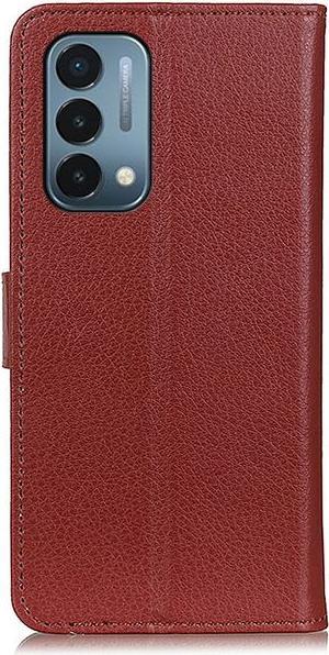 Produktbild MU Classic Litchi Leder Bookcover Series (OnePlus Nord N200 5G)