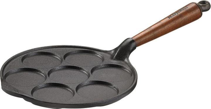 Skeppshult Gusseisen Pfannkuchen Pfanne Buche (24 cm, Bratpfanne, Gusseisen)
