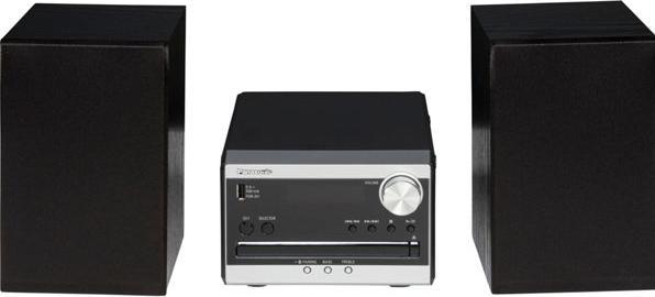 Actual product image Panasonic SC-PM272 Home Audio Microsystem 20 W Silver (Bluetooth, CD player, 2x 10 W)