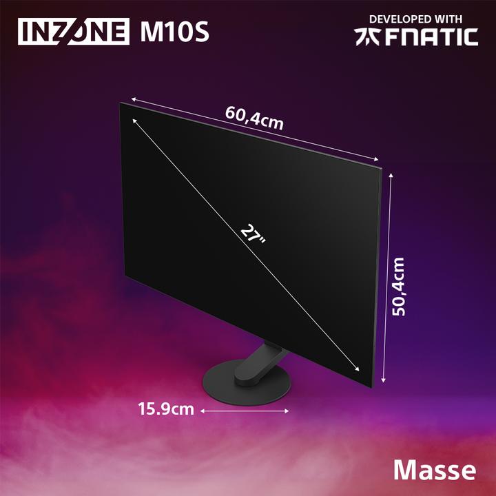 Actual product image Sony Inzone M10S (2560 x 1440 pixels, 27")