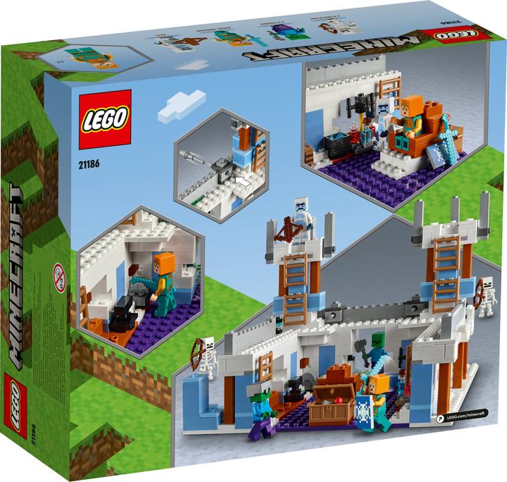 Actual product image LEGO The ice palace (21186, LEGO Minecraft)