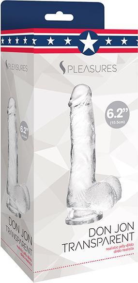 Actual product image S Pleasures Jelly Dildo