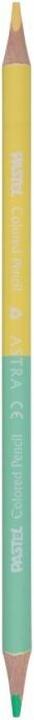 Actual product image Astra Triangular double-sided pastel colour pencils 24=48 (Multicoloured, 48 x)