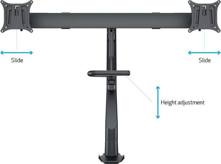 Image du produit Multibrackets M Deskmount (Tables, 28")