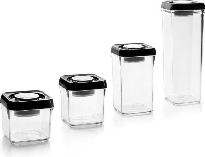 Produktbild Ibili Vakuumbehälter quadratisch 500 ml Platzsparendes Aufbewahren von Lebensmitteln (0.50 l)