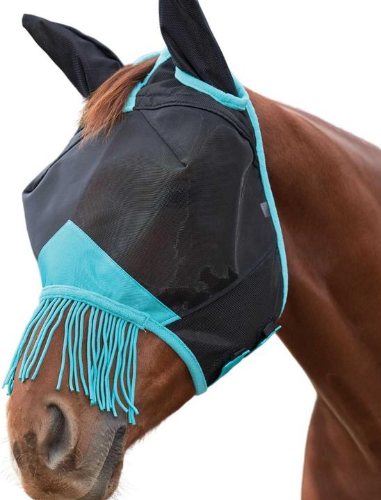 Produktbild Weatherbeeta Comfitec Deluxe Tassel Fine Mesh Horse Fly Mask With Ears